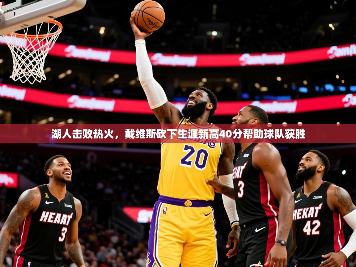 2025米兰体育在线湖人击败热火，戴维斯砍下生涯新高40分帮助球队获胜  第2张